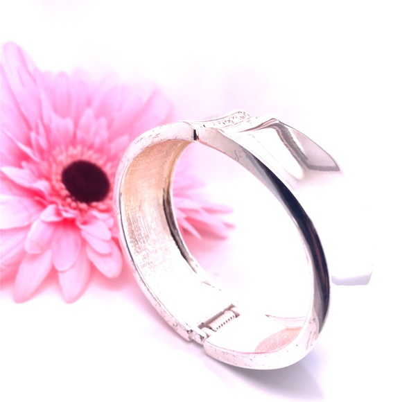 2/$14 Silver Bracelet with Crystal Accents - Picture 8 of 8